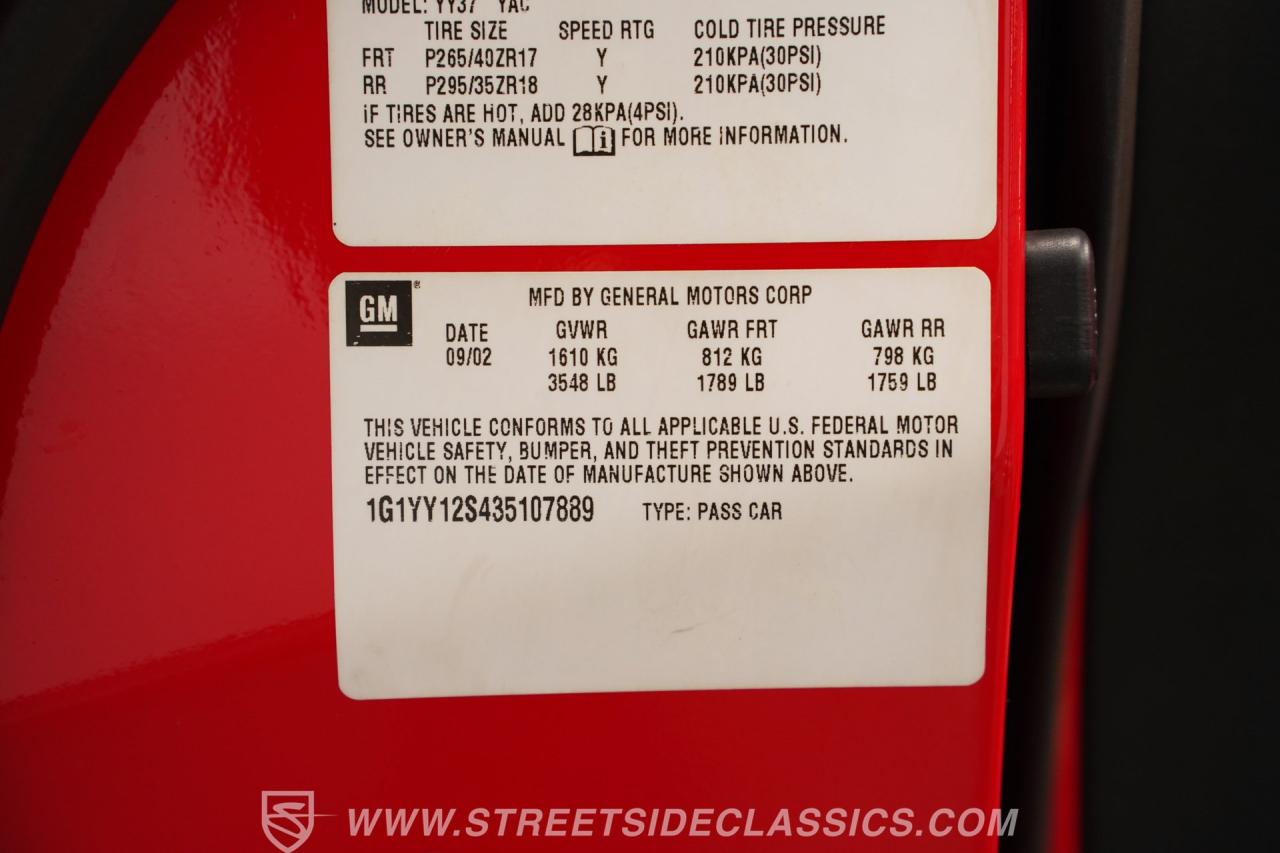 2003 Chevrolet Corvette Z06