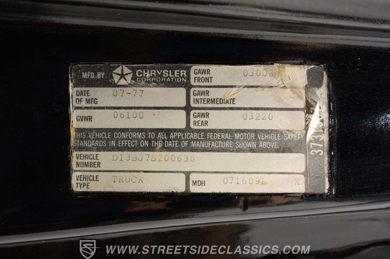 1977 Dodge Adventurer SE