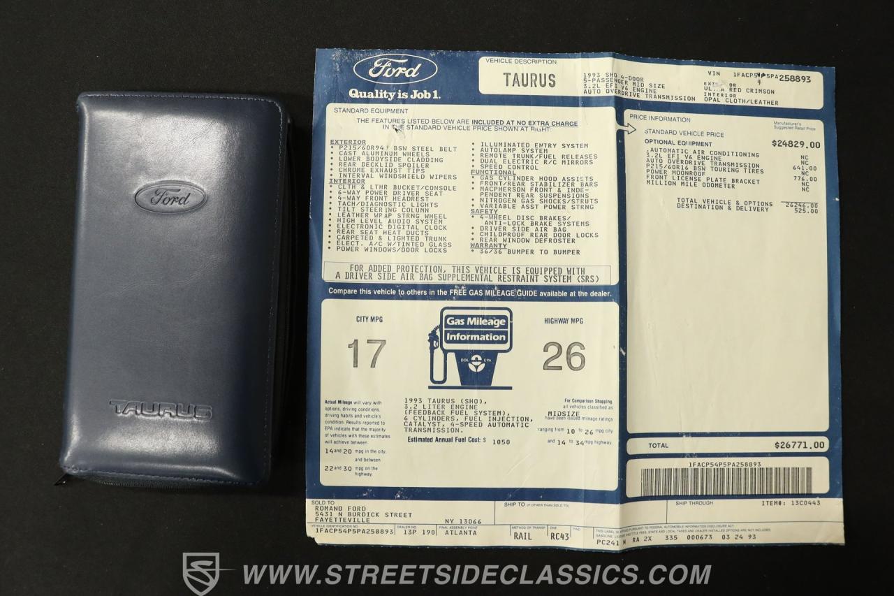 1993 Ford Taurus SHO