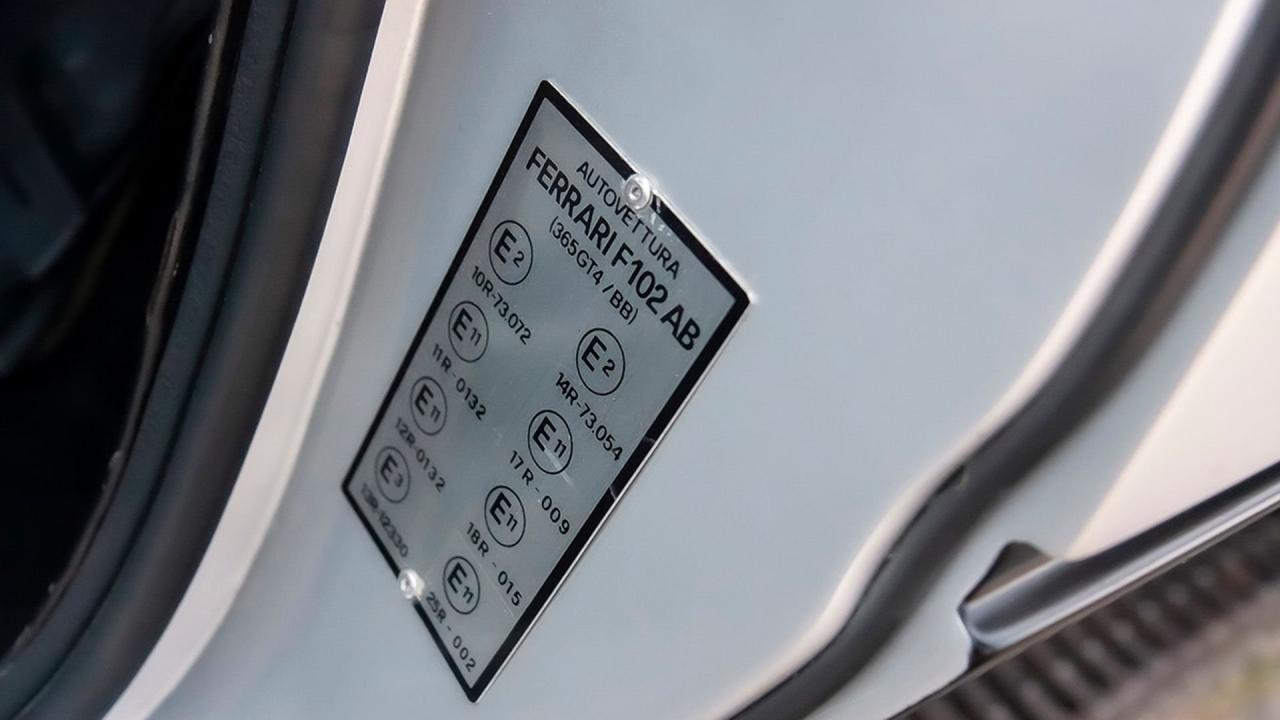 1975 Ferrari 365 GT4 BB