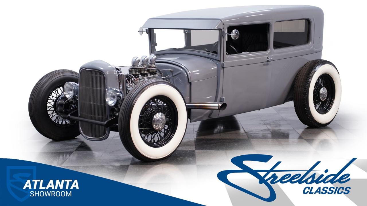 1930 Ford Model A Tudor Sedan Hotrod