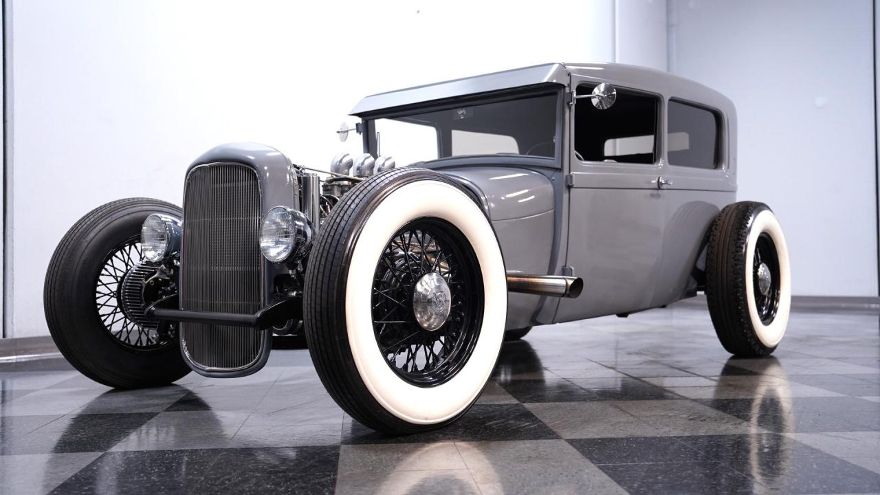 1930 Ford Model A Tudor Sedan Hotrod