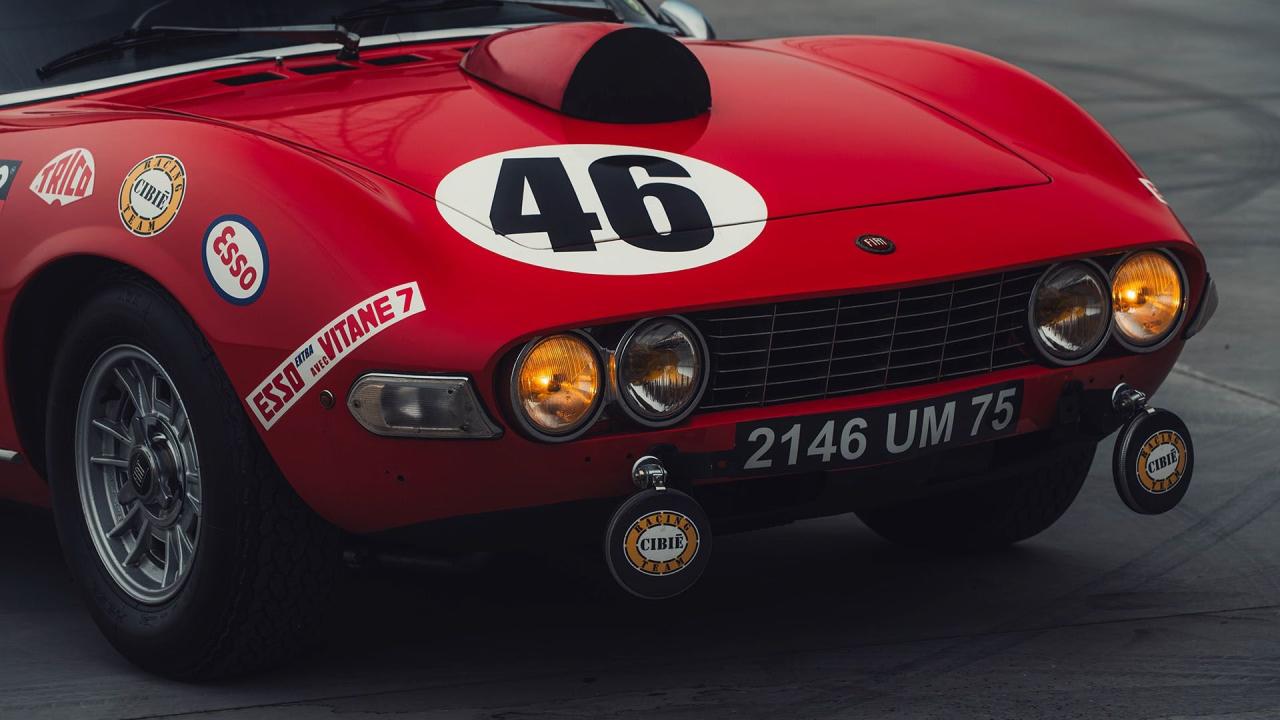 1967 Fiat Dino Spider Ex-Le Mans