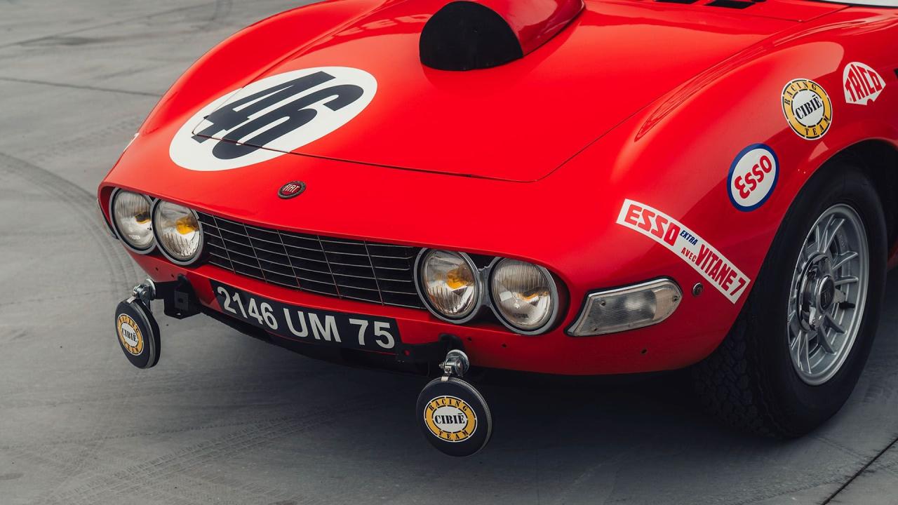 1967 Fiat Dino Spider Ex-Le Mans