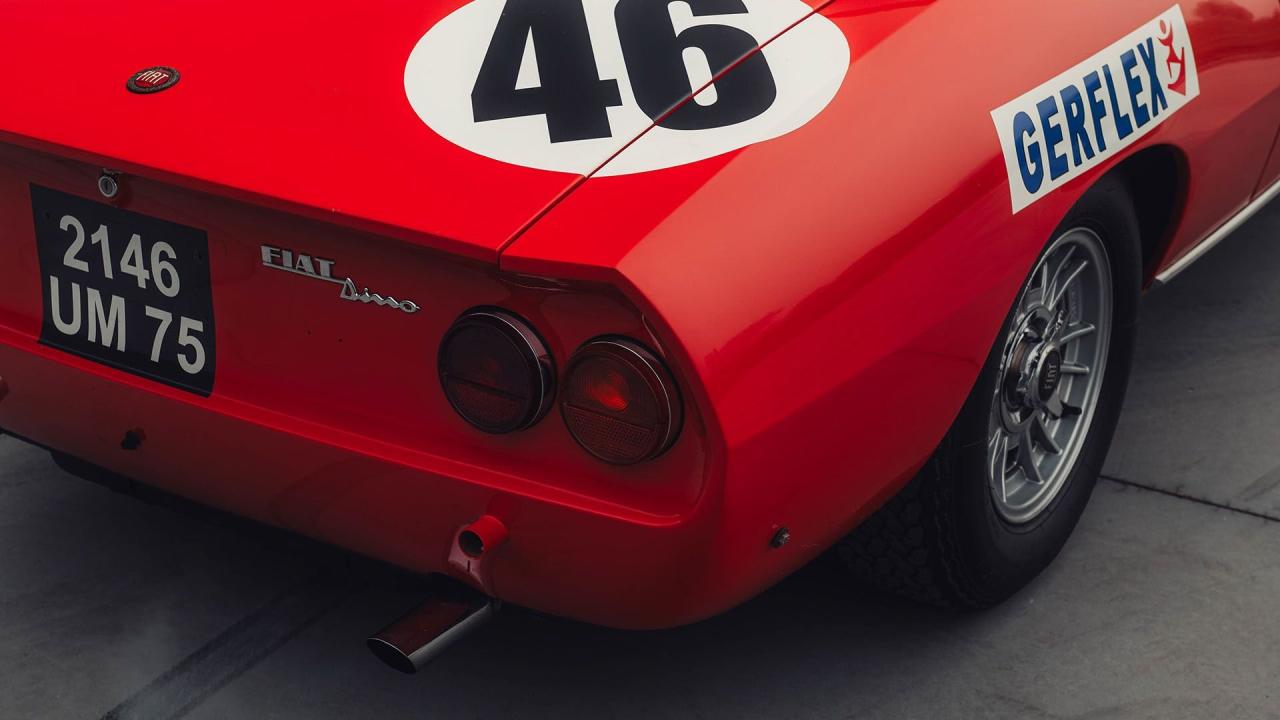 1967 Fiat Dino Spider Ex-Le Mans