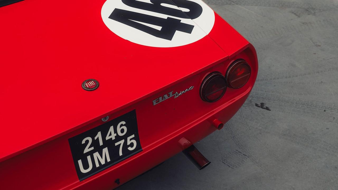 1967 Fiat Dino Spider Ex-Le Mans