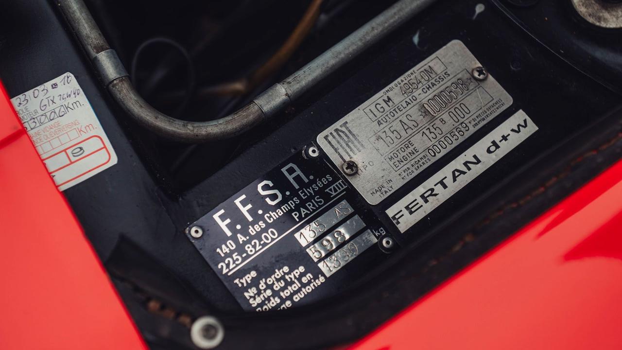 1967 Fiat Dino Spider Ex-Le Mans