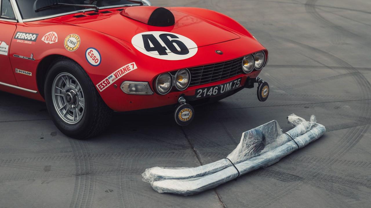 1967 Fiat Dino Spider Ex-Le Mans