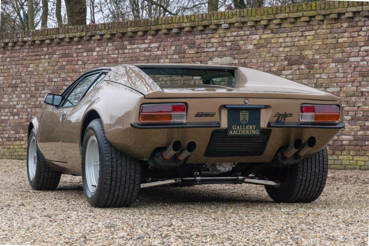 1975 De Tomaso Pantera GTS Tetto Apribile &ldquo;Restored to factory specifications&rdquo;