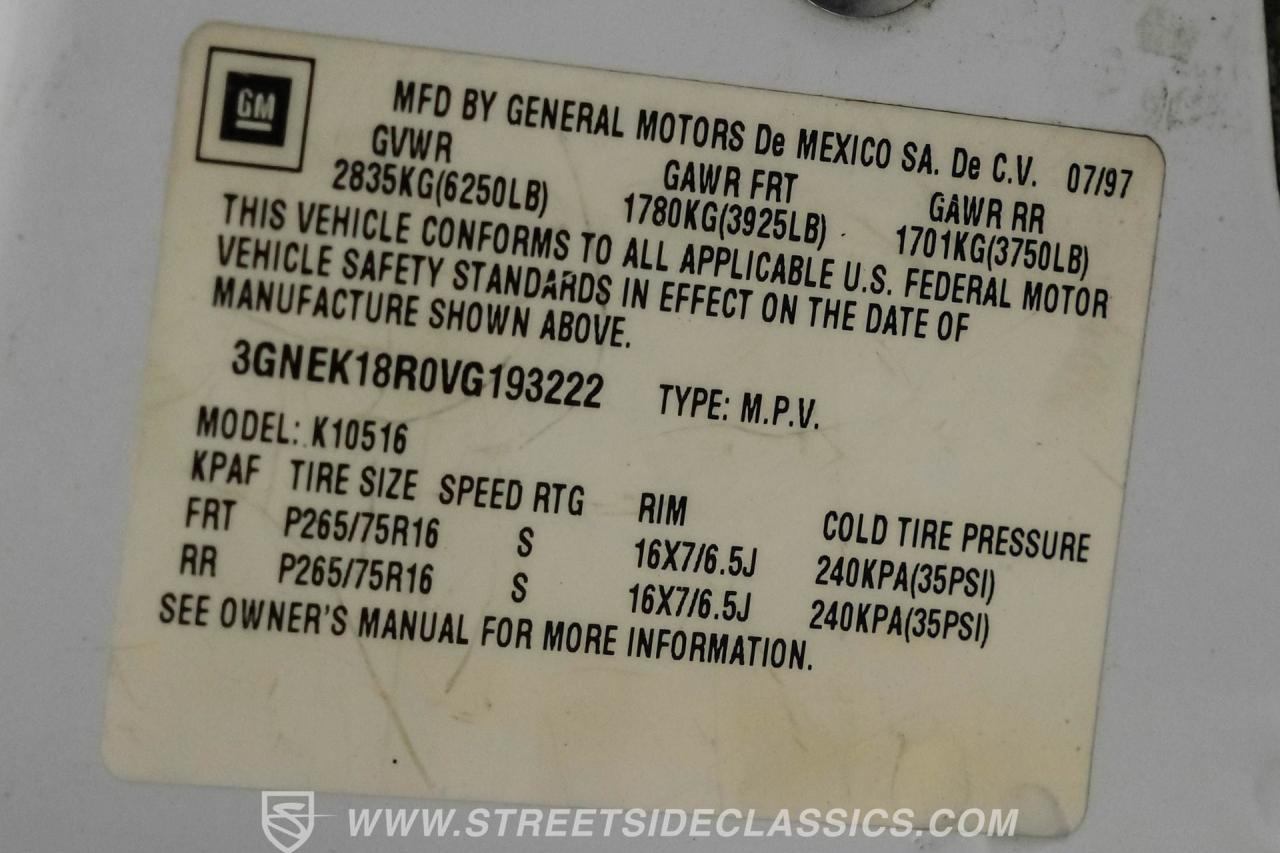 1997 Chevrolet Tahoe Z71 4X4