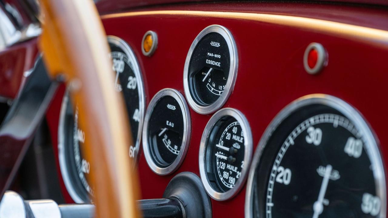 1953 Siata 208S Motto Spider