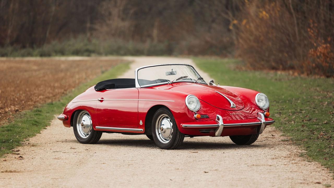 1960 Porsche 356 B 1600 Roadster