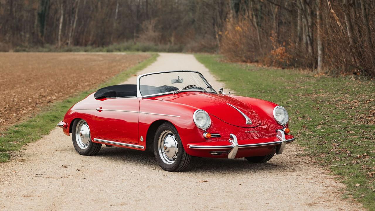 1960 Porsche 356 B 1600 Roadster
