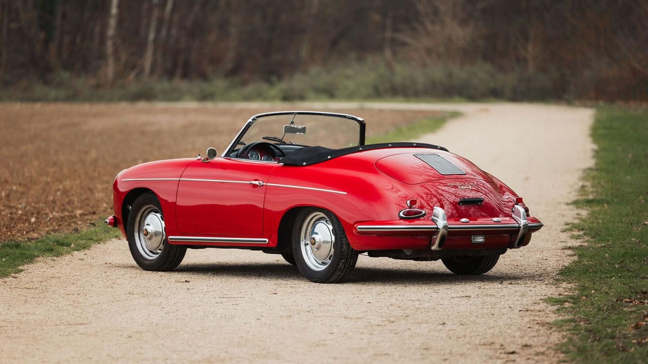 1960 Porsche 356 B 1600 Roadster