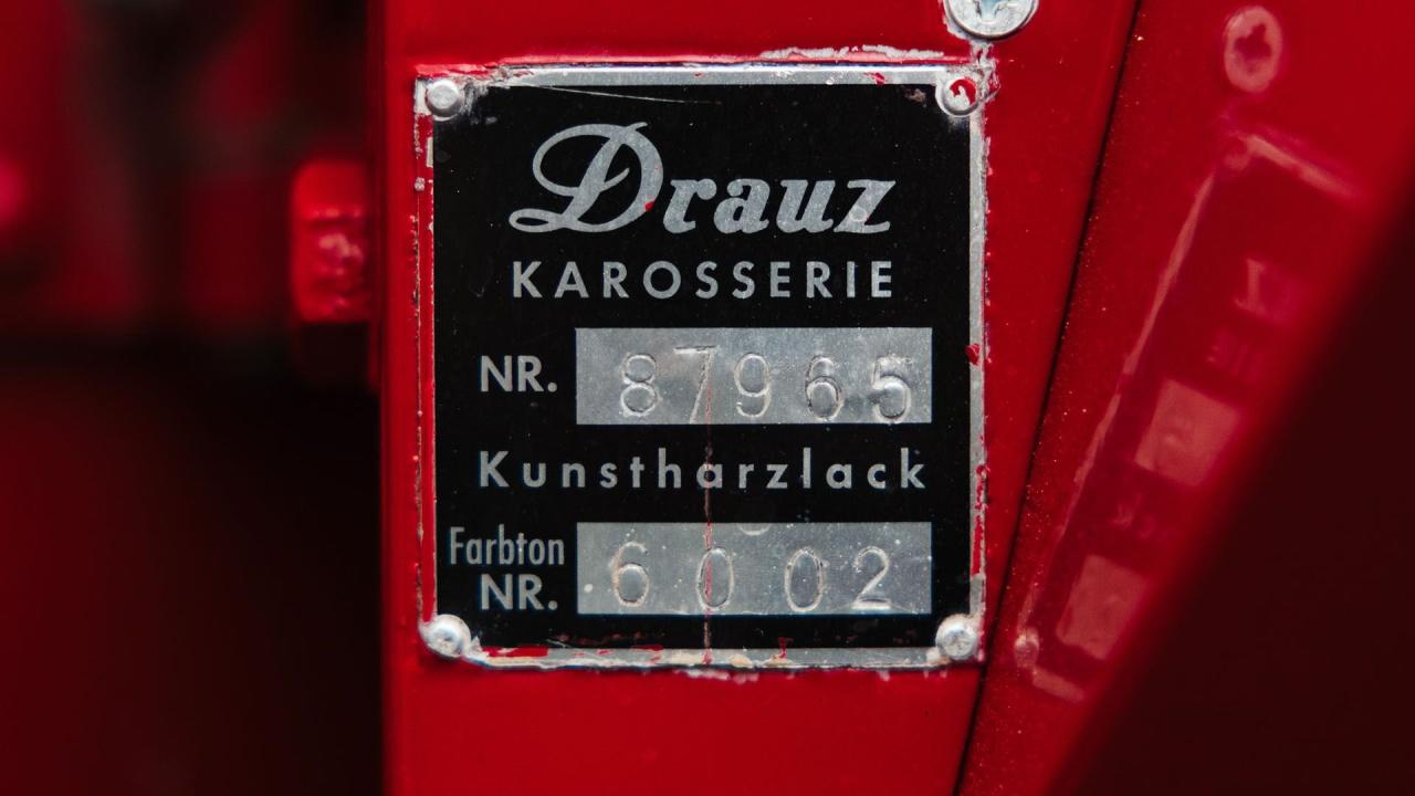 1960 Porsche 356 B 1600 Roadster