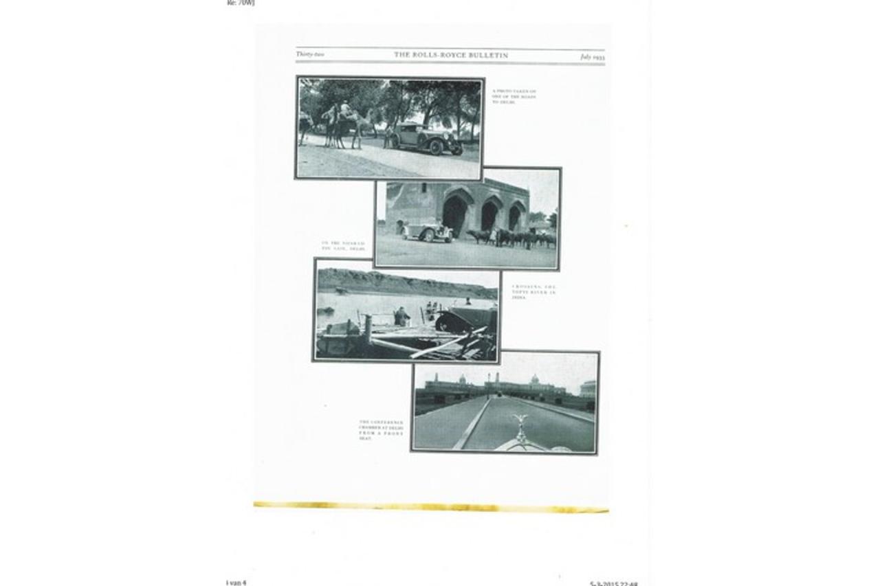 1929 Rolls - Royce Rolls-Royce Phantom II Boat-Tail &ldquo;Prince P. Singh of Baroda&rdquo;