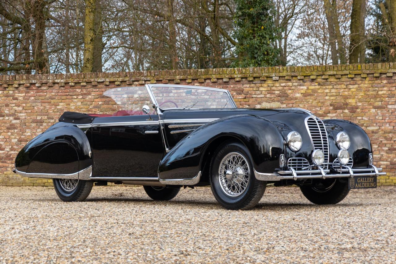 1948 Delahaye 135M Figone &amp; Falaschi Cabriolet &ldquo;A concours quality restoration&rdquo;