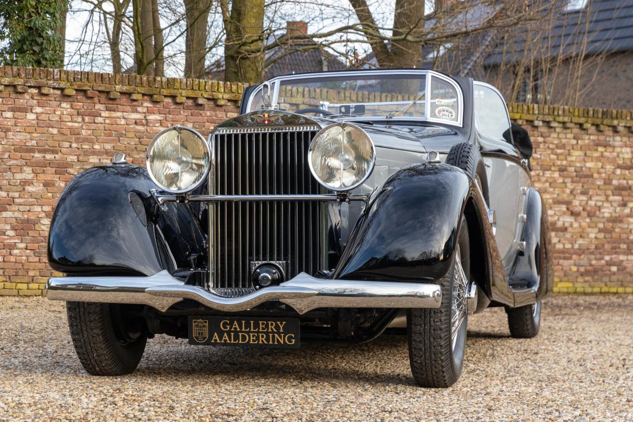1936 Hispano Suiza J12 D&rsquo;Ieteren Fr&egrave;res Convertible &ldquo;Original One-Off Coachwork&rdquo;