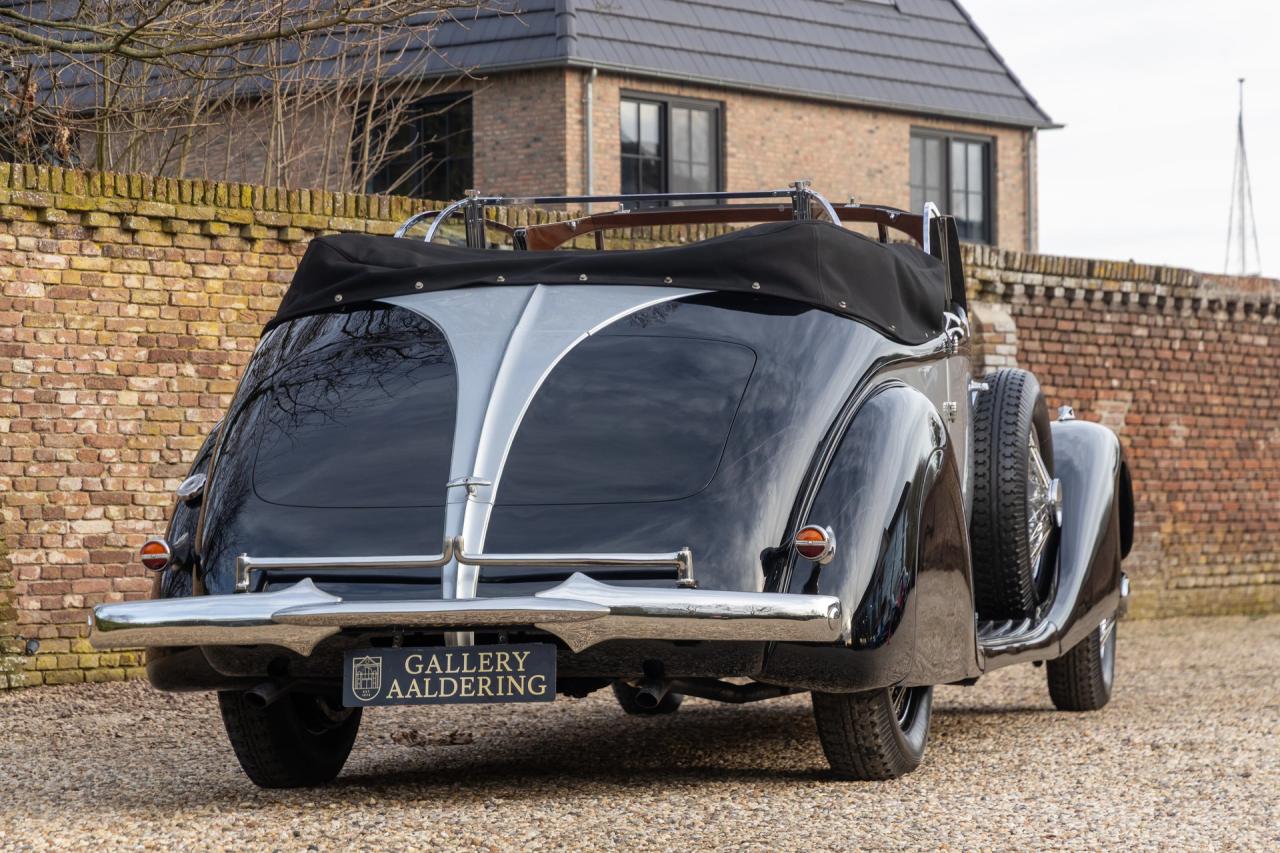 1936 Hispano Suiza J12 D&rsquo;Ieteren Fr&egrave;res Convertible &ldquo;Original One-Off Coachwork&rdquo;