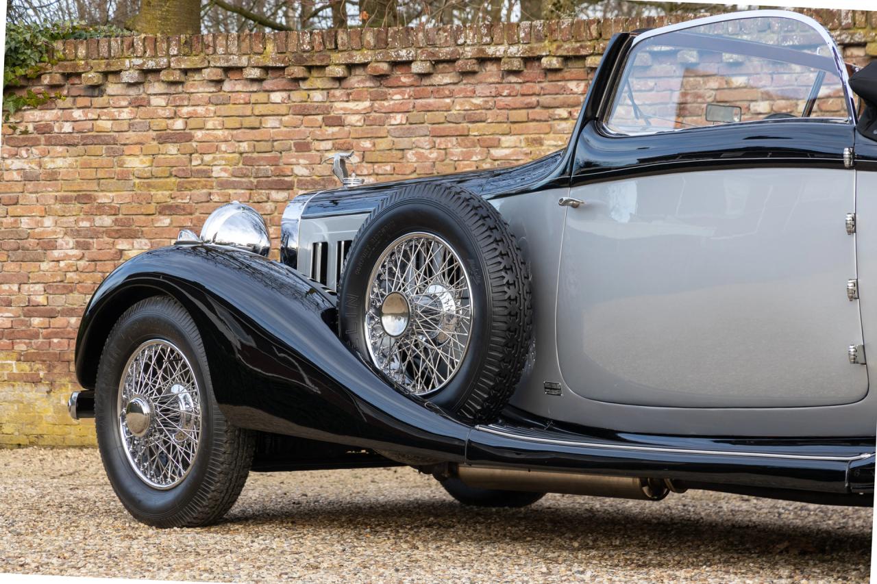 1936 Hispano Suiza J12 D&rsquo;Ieteren Fr&egrave;res Convertible &ldquo;Original One-Off Coachwork&rdquo;
