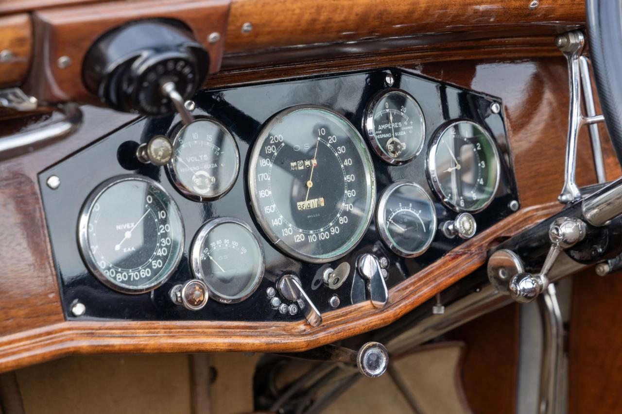1936 Hispano Suiza J12 D&rsquo;Ieteren Fr&egrave;res Convertible &ldquo;Original One-Off Coachwork&rdquo;