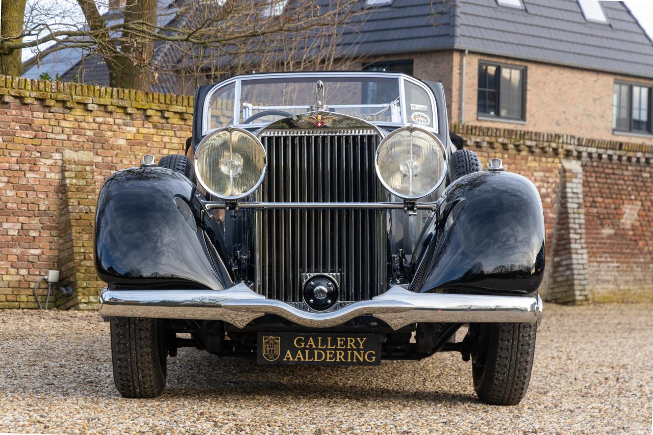 1936 Hispano Suiza J12 D&rsquo;Ieteren Fr&egrave;res Convertible &ldquo;Original One-Off Coachwork&rdquo;