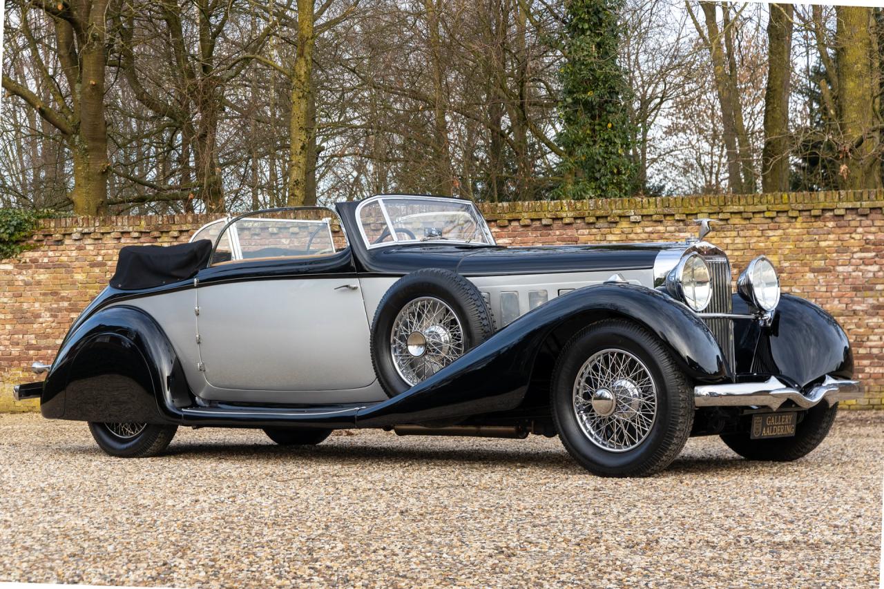 1936 Hispano Suiza J12 D&rsquo;Ieteren Fr&egrave;res Convertible &ldquo;Original One-Off Coachwork&rdquo;