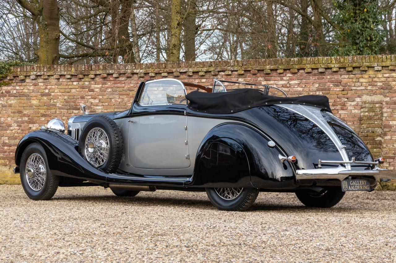 1936 Hispano Suiza J12 D&rsquo;Ieteren Fr&egrave;res Convertible &ldquo;Original One-Off Coachwork&rdquo;
