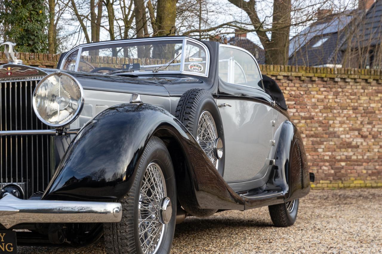 1936 Hispano Suiza J12 D&rsquo;Ieteren Fr&egrave;res Convertible &ldquo;Original One-Off Coachwork&rdquo;