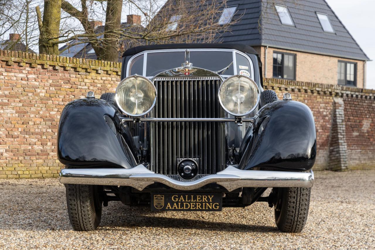 1936 Hispano Suiza J12 D&rsquo;Ieteren Fr&egrave;res Convertible &ldquo;Original One-Off Coachwork&rdquo;