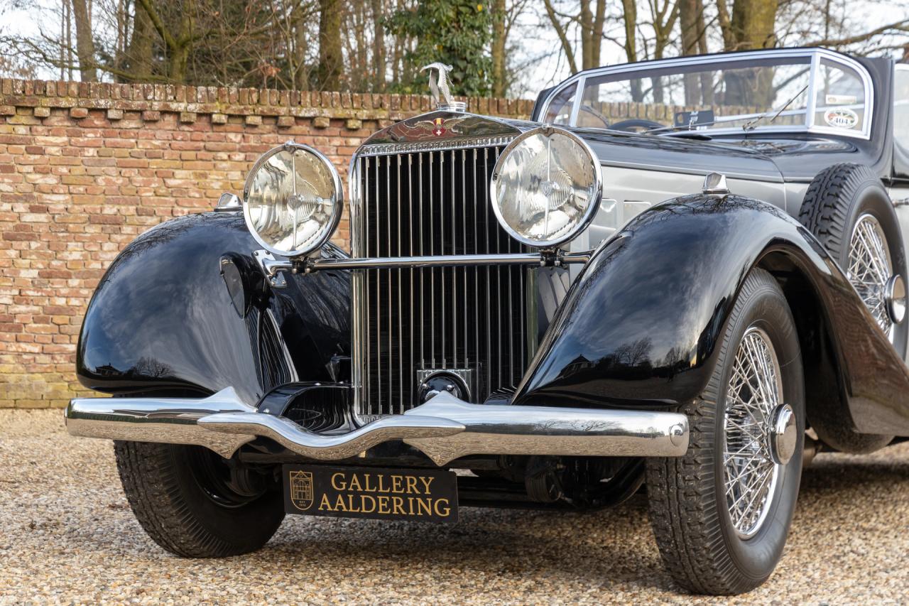 1936 Hispano Suiza J12 D&rsquo;Ieteren Fr&egrave;res Convertible &ldquo;Original One-Off Coachwork&rdquo;