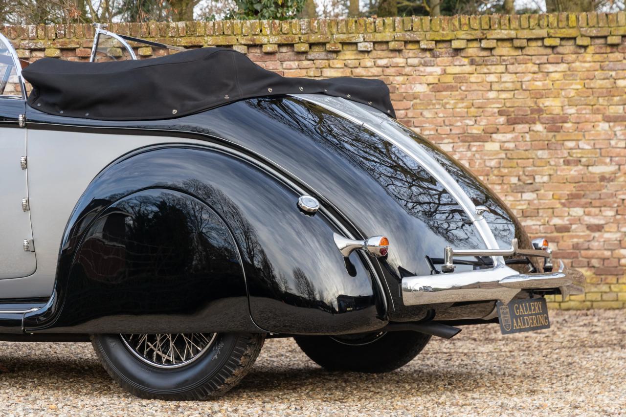 1936 Hispano Suiza J12 D&rsquo;Ieteren Fr&egrave;res Convertible &ldquo;Original One-Off Coachwork&rdquo;
