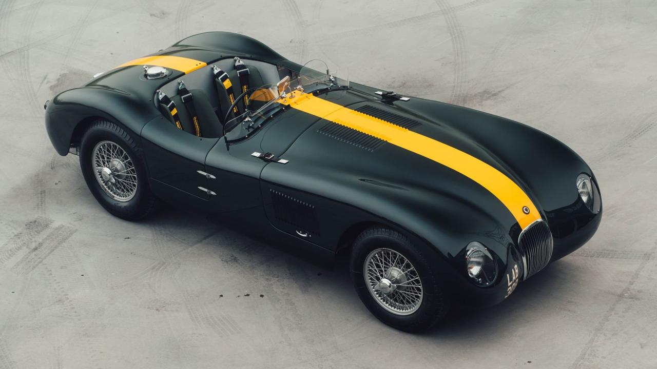 1952 Jaguar C-Type Recreation by Lynx