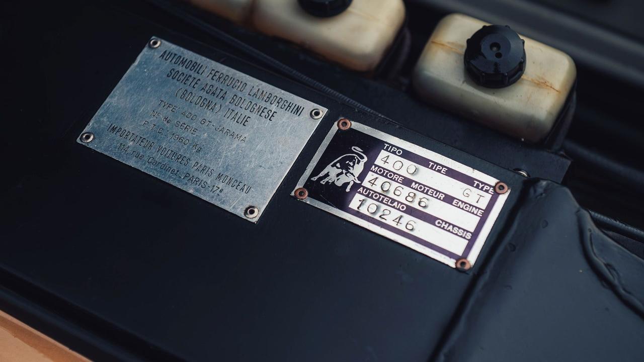 1972 Lamborghini Jarama 400 GT 2+2