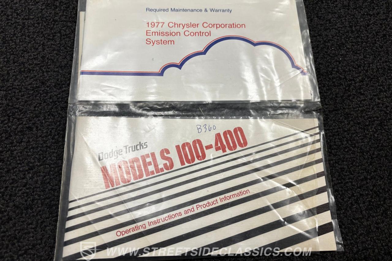 1977 Dodge B200 Tradesman Van