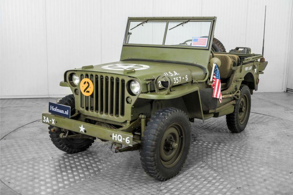 1945 Willy Jeep WW2 oorlogsjeep 4x4