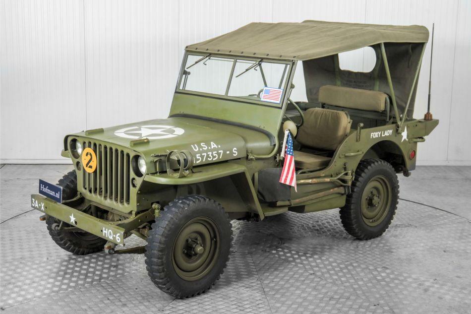 1945 Willy Jeep WW2 oorlogsjeep 4x4