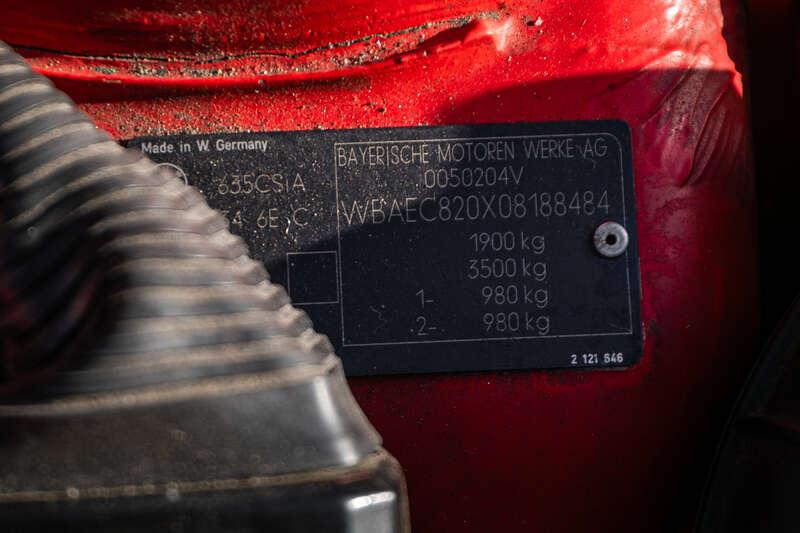 1989 BMW 635 CSI MOTORSPORT