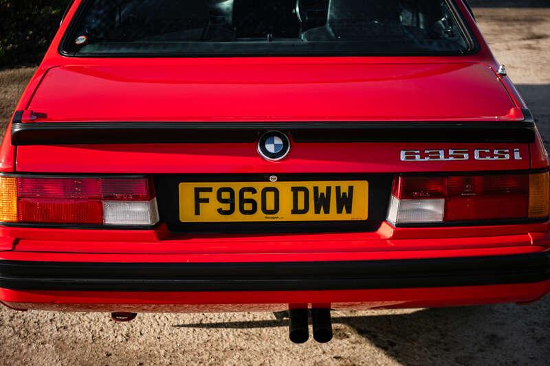 1989 BMW 635 CSI MOTORSPORT