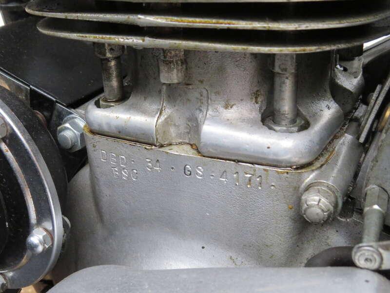 1959 BSA DBD34 GOLD STAR