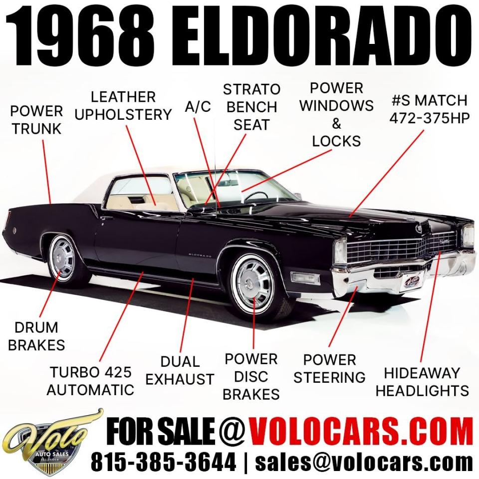 1968 Cadillac Eldorado