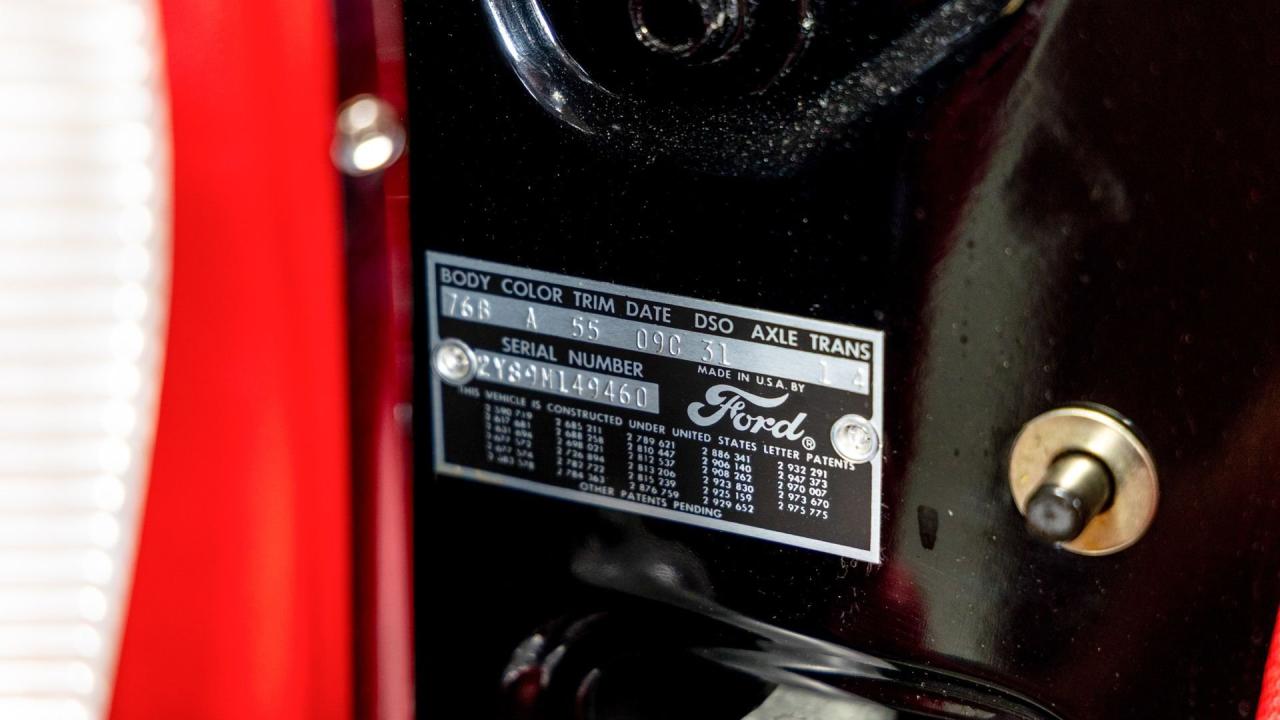 1962 Ford Thunderbird M-Code Sports Roadster