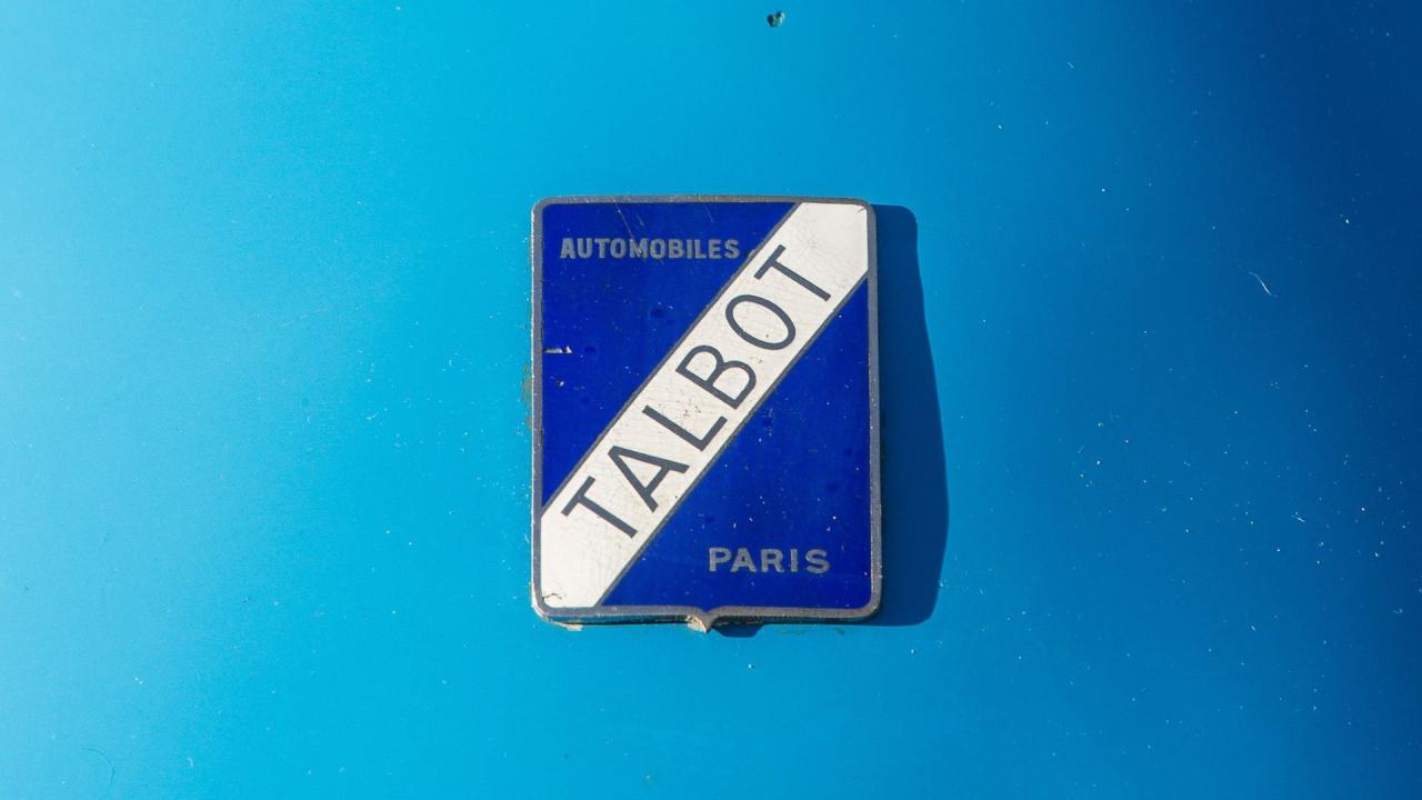 1952 Talbot T26 Grand Sport