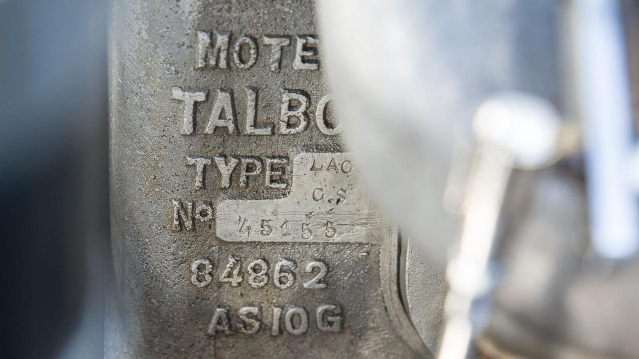 1952 Talbot T26 Grand Sport