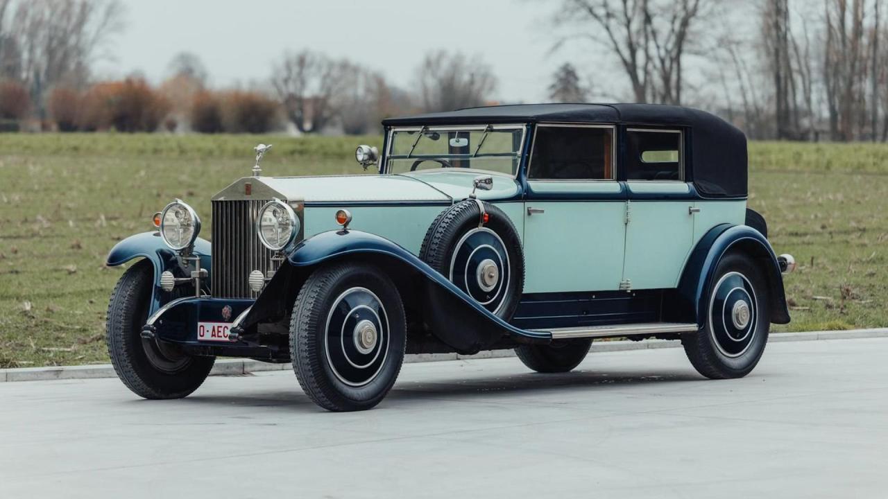 1930 Rolls - Royce Phantom I Letourneur &amp; Marchand Sedanca