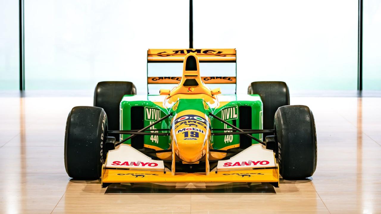 1992 Benetton B192 Formula One ex-Michael Schumacher