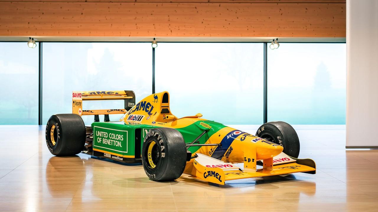 1992 Benetton B192 Formula One ex-Michael Schumacher