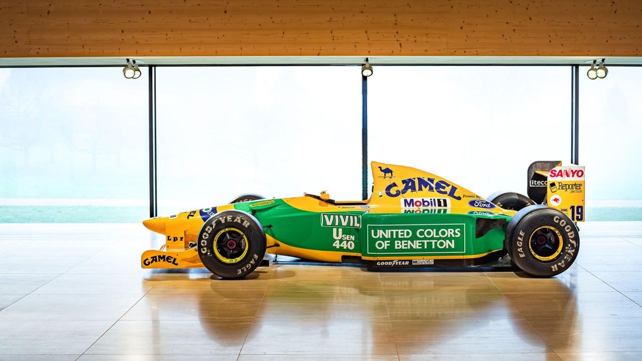 1992 Benetton B192 Formula One ex-Michael Schumacher