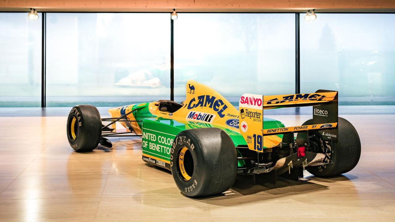 1992 Benetton B192 Formula One ex-Michael Schumacher