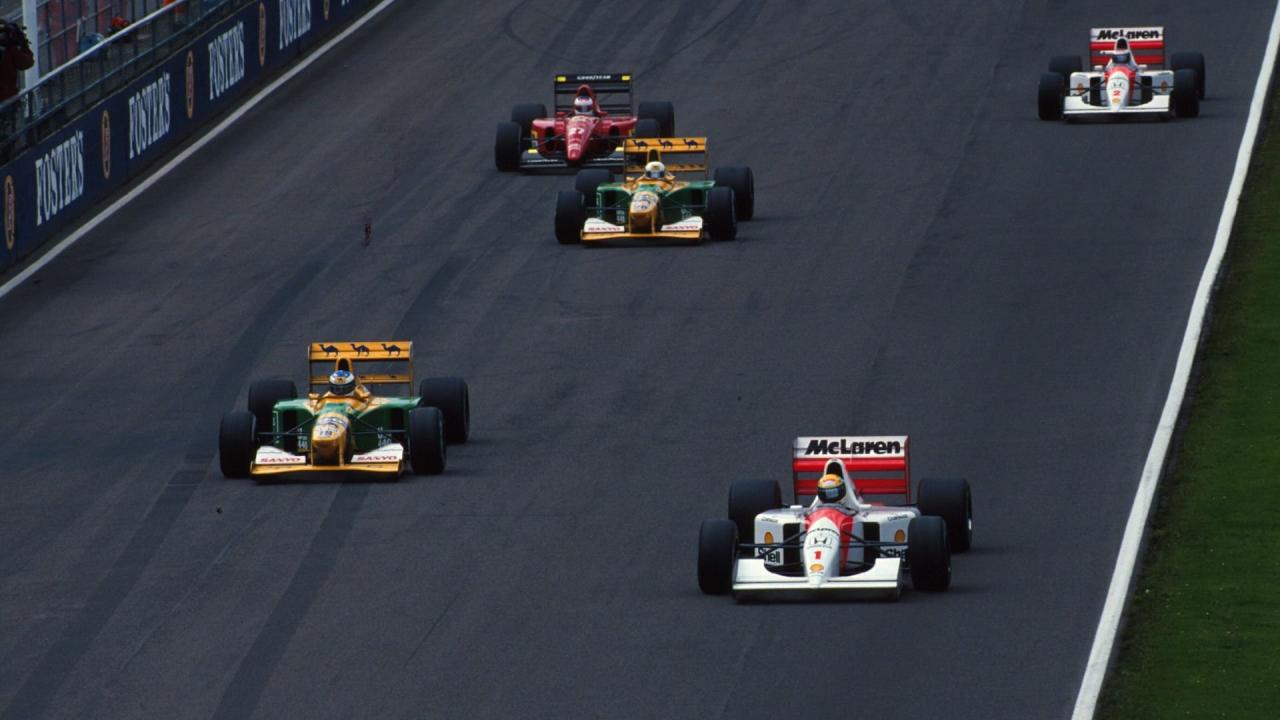 1992 Benetton B192 Formula One ex-Michael Schumacher